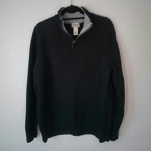 L.L. Bean 3/4 Zip sweater